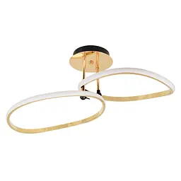 Люстра Brille світлодіодна 40W WW G/BK (BR-01 693C/2)