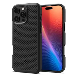Чохол до мобільного телефона Spigen iPhone 16 Pro Core Armor Matte Black (ACS08157) - мініатюра 3