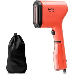 Відпарювач компактний Tefal Pure Pop, 1300Вт, 70мл, постійна пара - 20гр, червоний teh0016214