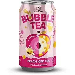 Напій Madam Hong Bubble Tea Peach Iced Tea with Bursting Bubble 315 мл
