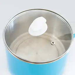 Електрична каструля Cooking Pot YS-402, дорожня, з функцією чайника, 1.5 л, блакитна - мініатюра 7