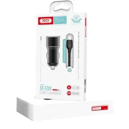 Зарядний пристрій XO 1xUSB + cable USB to Micro 5P TZ09 black (6920680873487) - мініатюра 2