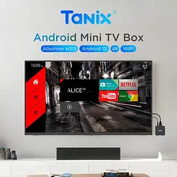 Смарт ТВ-приставка Tanix TX1 1/8GB Android 10 (TBT10108B 3619) Чорна - мініатюра 5
