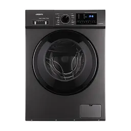 ARDESTO Пральна машина фронтальна Black Mars, 7кг, 1400, А+++, 48см, дисплей, пара, інвертор, підсвіч.барабана, сірий