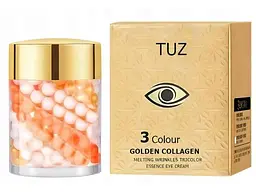 Крем навколо очей TUZ 18+ 30мл 3 Colour Golden Collagen