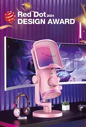 Мікрофон Fifine Pink конденсаторний USB (TAM6P) - мініатюра 12