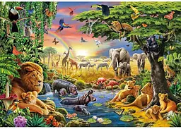 Пазл Clementoni High Quality Collection: Африканські збори (High Quality Collection - The African Gathering Puzzle - 2000 pcs.), 2000 ел. (32081) - мініатюра 2