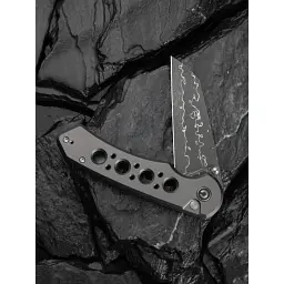 Ніж Civivi Pragma Prime, Damascus, сірий алюміній (C24067-DS1) - мініатюра 12