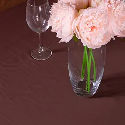 Скатертина MirSon №401 Satin Waterproof Chocolate 260x140 см - мініатюра 3
