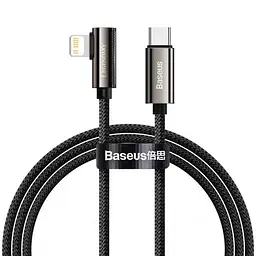 Кабель Baseus Legend Series Elbow Fast Charging Data Cable Type-C to iP PD 20W 1m CATLCS-01 Black