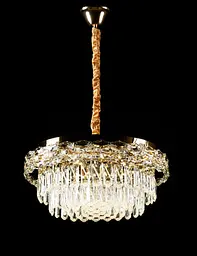 Splendid Ray LA7013/500/5+LED (SGD), золота кришталева люстра 50 см на 5 ламп E14 з пультом - мініатюра 3