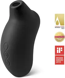 Стимулятор Lelo Sona 2 Звуковий клітора, 10х5.6 см чорний - мініатюра 3