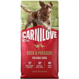 Сухий корм для собак Carnilove Active Duck & Pheasant качка і фазан 12 кг