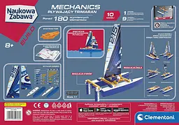 Интерактивный конструктор 10 в 1 Плавучий тримаран - Clementoni 50698 - миниатюра 8