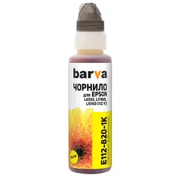 Чорнило Barva Epson 112 100 мл, yellow, флакон OneKey 1K (E112-820-1K)