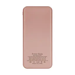 Повербанк 10000mAh Power Bank Kraft KPB-2010FC Pink 22.5W QC3.0 (43-00093) - мініатюра 4
