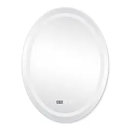 Дзеркало Qtap Mideya 600x800 (DC-F801) з LED-підсвічуванням та антизапотіванням QT2078F801W, Білий - мініатюра 3