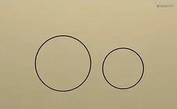 Клавіша змиву Geberit Sigma40 Round латунь matt 115.628.QF.1, Золотий