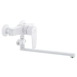 Змішувач для ванни Plamix Oscar-006 white PM0559 Білий