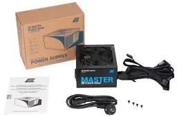 Блок живлення 750 Вт, 2E Master Power, Black, ATX, 80 Plus, Active PFC, 120 мм, 3xMolex / 5xSATA / 4xPCI-E 6+2-pin / 1xMB 20+4-pin / 1xCPU 4+4-pin, захист OVP/SCP/OPP/OCP (2E-MP750-120APFC) - мініатюра 5
