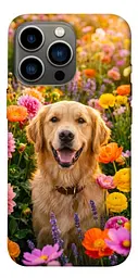 TPU чохол Demsky Flowery labrador для Apple iPhone 13 Pro (6.1")