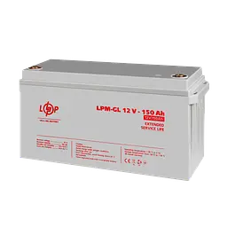 Акумулятор гелевий LPM-GL 12V - 150 Ah - мініатюра 3