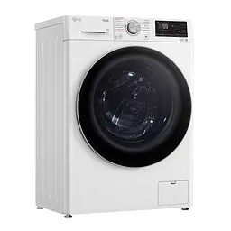 Пральна машина LG фронтальна 7 кг 1200 A+++ 48 см дисплей пара інвертор білий - мініатюра 2