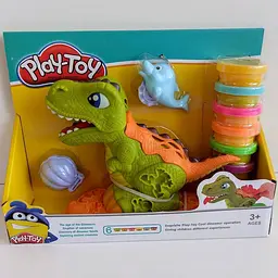 Дитячий набір для Ліпки з Пластиліну Play Toy Динозавр - мініатюра 3