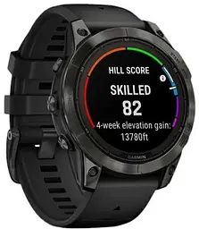 Смарт-годинник Garmin Fenix 7 Sapphire Solar Black DLC Titanium with Black Band (010-02540-34/35) - мініатюра 3