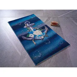 Килимок для ванної Confetti Romantic Anchor K Mavi 57 x 100