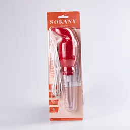 Капучинатор ручний Sokany SK-1733, червоний - мініатюра 5
