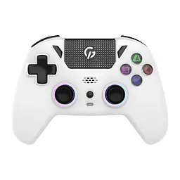 Бездротовий геймпад GamePro GPS20W для ПК, PS3-PS5, Switch, Android та iOS білий