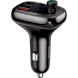 FM-трансмітер Baseus T Shaped S-13 Car Bluetooth MP3 Player Black (CCMT000101) [101022]