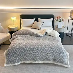Плед-покривало двосторонній євро на блискавці Mallory Home Print 4 22199 200х230 см