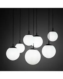 Підвісний світильник TK Lighting 4794 Esme E27 7x15W IP20 Bk - мініатюра 2
