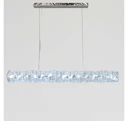 Лінійна хромована світлодіодна люстра Artlight 88031/L1000CH довжиною 97 см з 3 режимами 33W - мініатюра 3