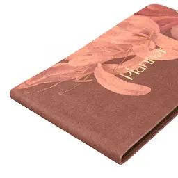 Ділова записна книжка-тижневик Leo Planner інтегральна датована 2027 Bloom 252788 128 аркушів 10х17 см коричнева - мініатюра 3