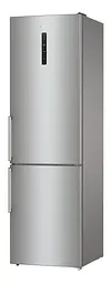 Холодильник з нижньою морозильною камерою Gorenje NRC6204SXL5M Сріблястий (NRC6204SXL5M) - мініатюра 3