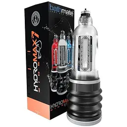 Гідропомпа Bathmate Hydromax 7 Wide Boy для збільшення члена 26х7 см прозора - мініатюра 4