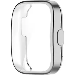 Чохол-накладка DK для Xiaomi Amazfit Bip 5 Silicone Face Case (silver)