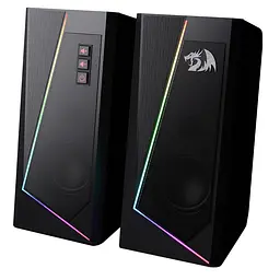 Акустична система 2.0 Redragon Anvil GS520, 6Вт (RMS) USB, 3.5мм чорна (77878) - мініатюра 5