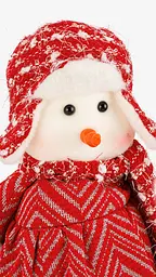 Новорічна декоративна іграшка Сніговик D35045 35 см Різнокольоровий shop (2000999326844) - мініатюра 3