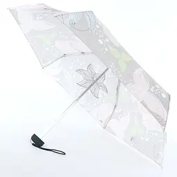 Жіноча складана парасолька механічна Art Rain 90 см сіра - мініатюра 3