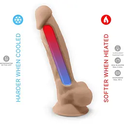 Фалоімітатор з вібрацією SilexD Vetus Vibro Flesh - мініатюра 5