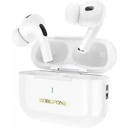 Бездротові навушники Borofone BW59 Plus ANC Noise Reduction з шумопоглинанням білі 6941991107450 - мініатюра 7