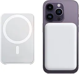 Зовнішній акумулятор Magsafe Battery Pack 5000 mAh Wireless Portable Charger для iPhone - мініатюра 2