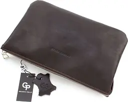 Шкіряний чоловічий клатч GRANDE PELLE 26х16х3 см sum0023820 - мініатюра 4