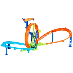 Ігровий набір Hot Wheels Stunt tracks Перегони на віражах (JBX65) - мініатюра 2
