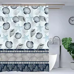 Шторка для ванної кімнати Eco Fabric Морське дно 180*180 см (EF-1802-C) - мініатюра 3