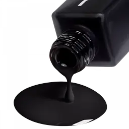 Лак для нігтів Nail care polish 4in1 10 Perfect black JOIA vegan 8 мл - мініатюра 4